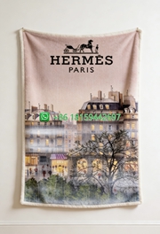 Hermes Throw Blankets